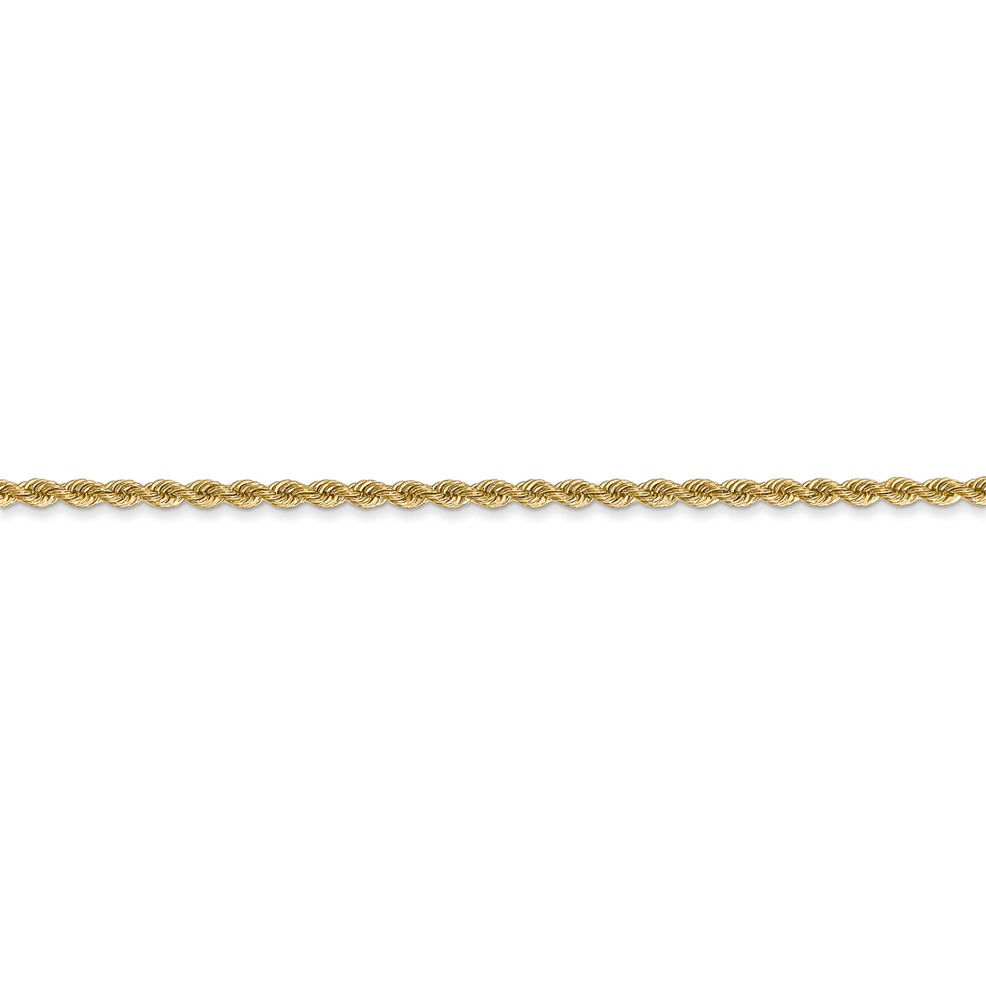 14K 2mm 28In Regular Rope Chain
