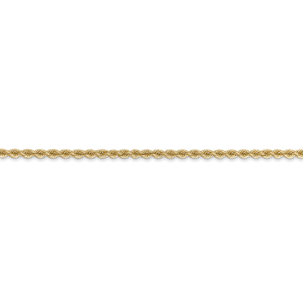 14k 2.25mm 20in Regular Rope Chain