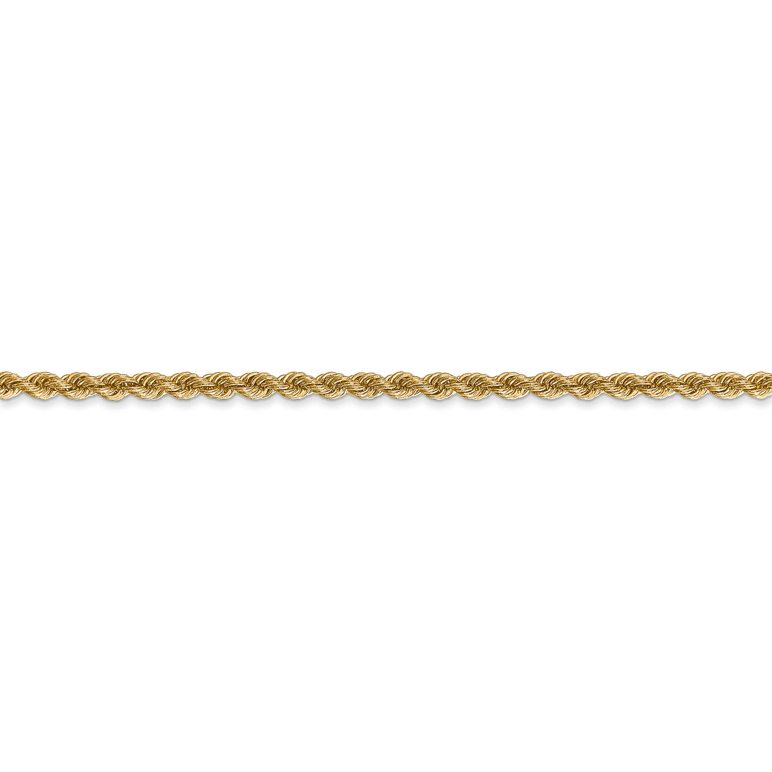 14K 2.5mm 16In Regular Rope Chain