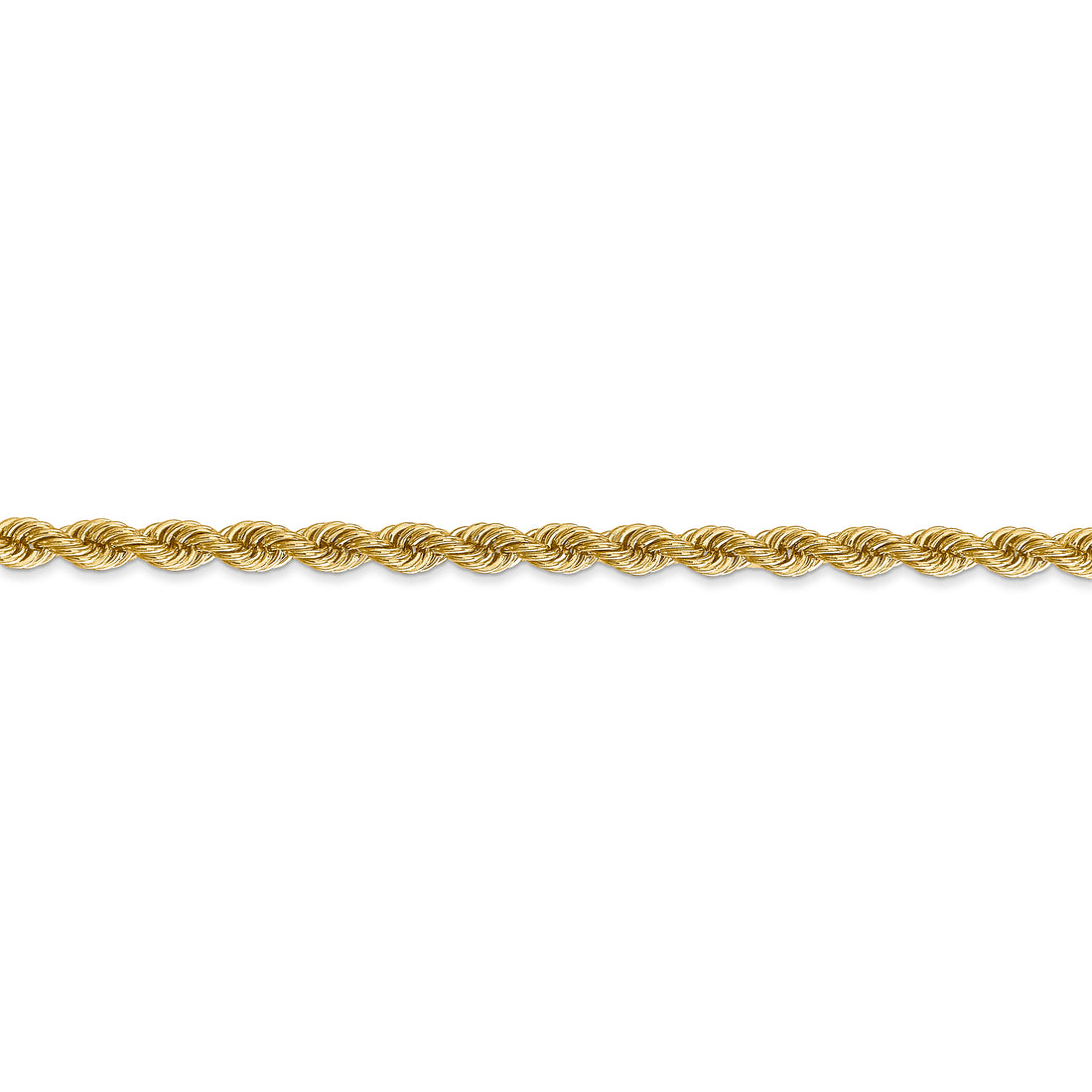 14K 3.65mm 24In Regular Rope Chain