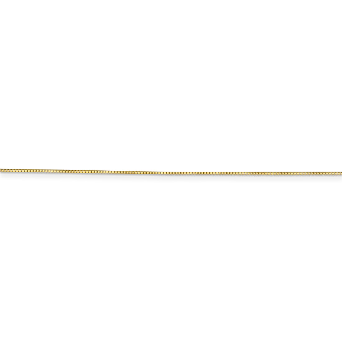 10K .7mm 20In Box Chain