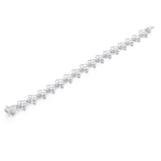 10K White Gold 0.96 Ctw Diamond Butterfly Bracelet