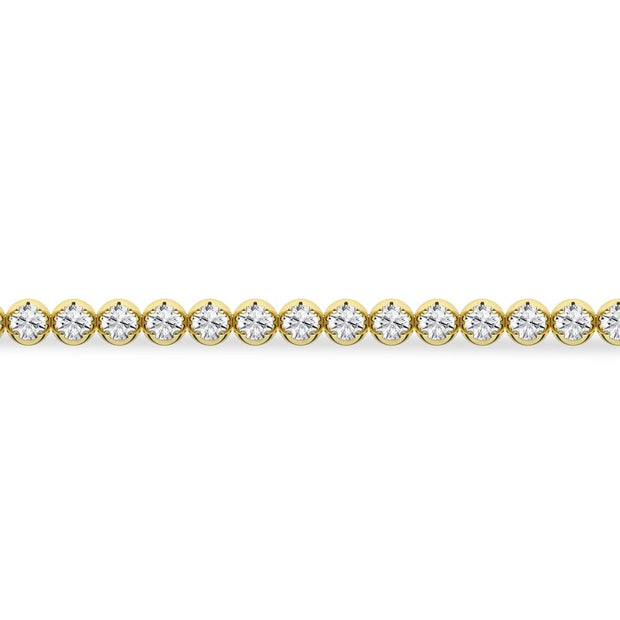 14K Yellow Gold 1.00 ctw Lab-Grown Bracelet