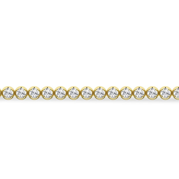 14K Yellow Gold 1.00 ctw Lab-Grown Bracelet