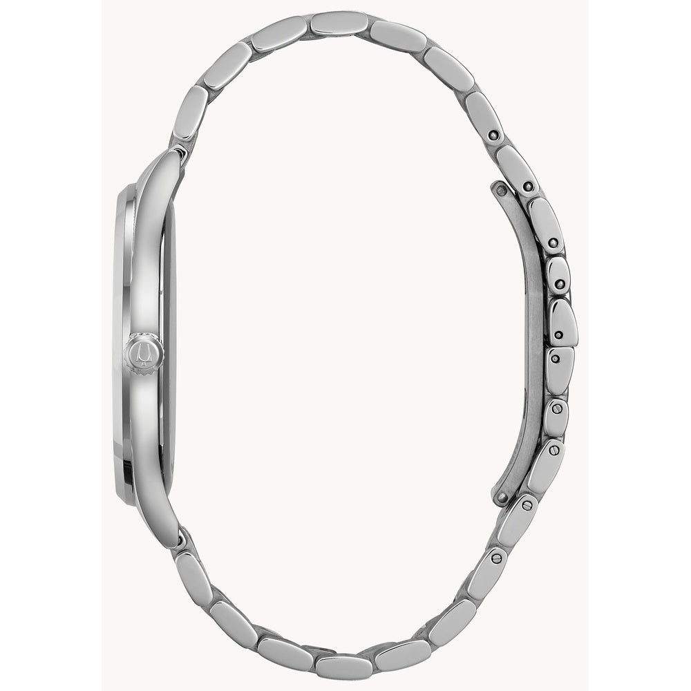 Bulova Classic Gray Dial Slim Dress Watch