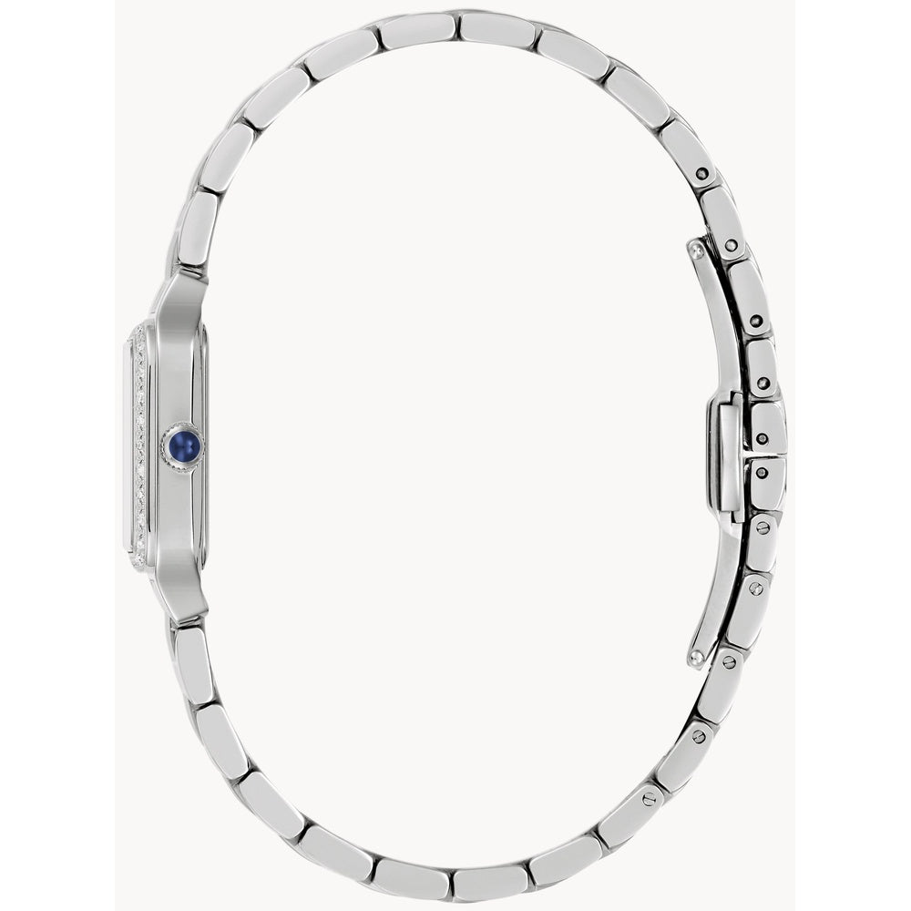 Bulova Sutton Diamond White Dial Two-Tone Watch