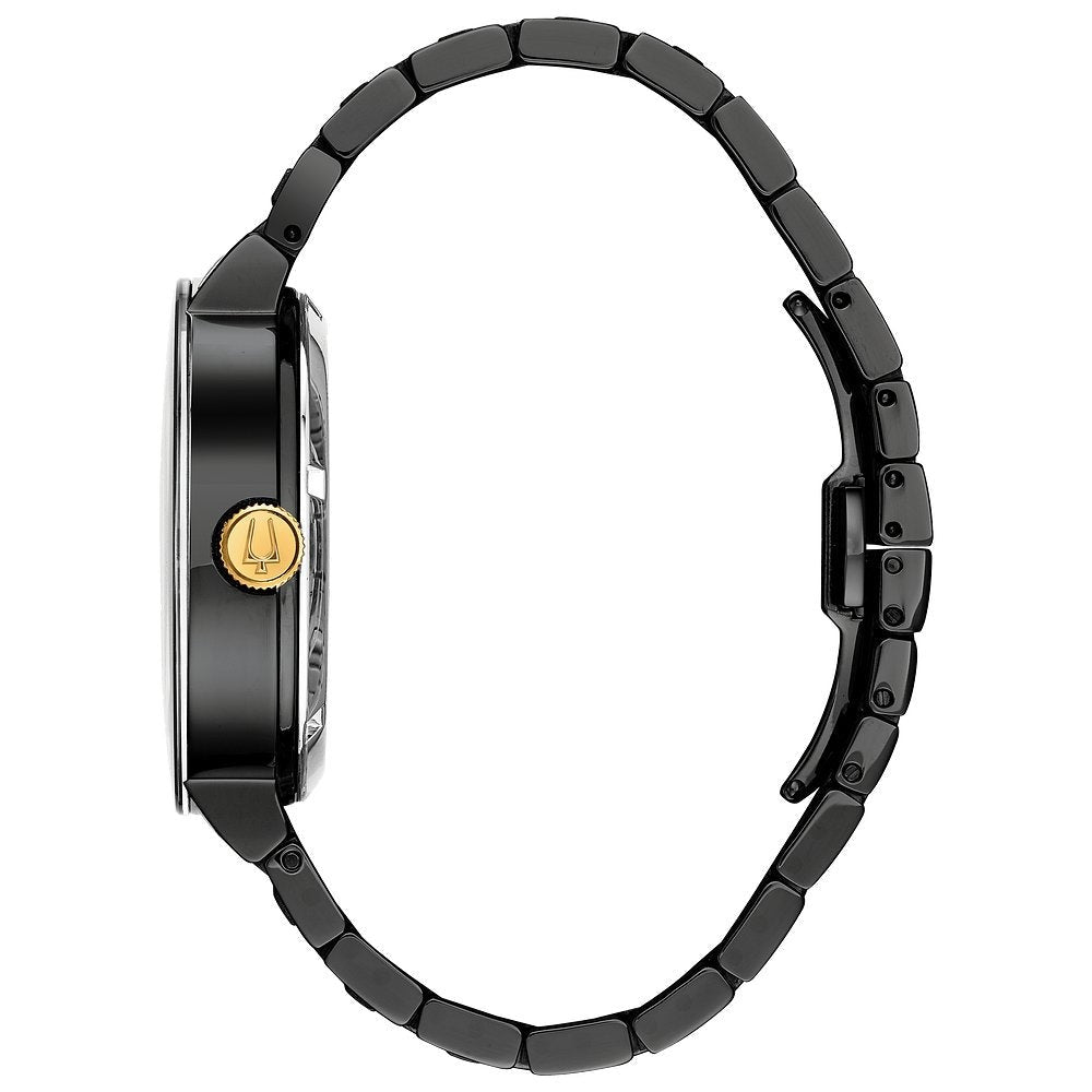 Bulova Modern Mens Bracelet Black
