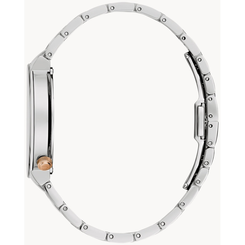 Bulova Latin Grammy Gray Dial Rose Gold-Tone Watch