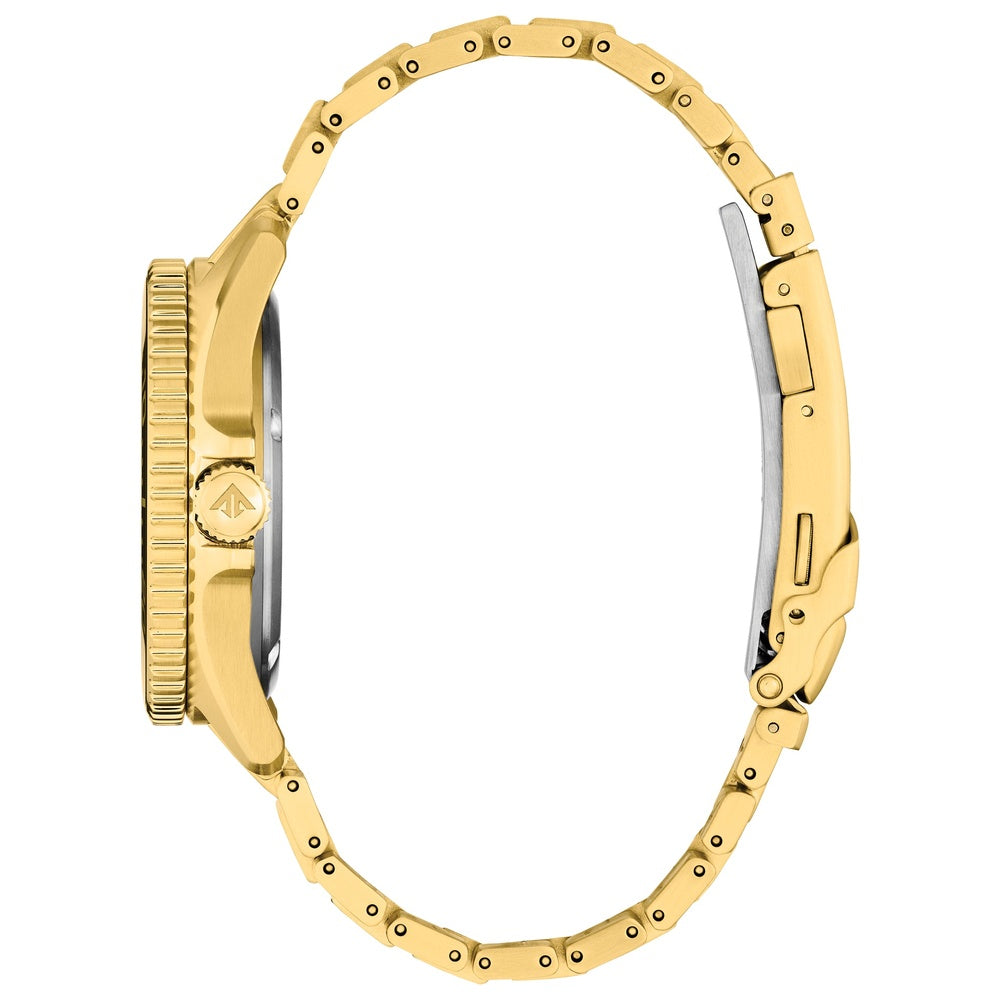 Citizen Promaster Dive Green Dial Gold-Tone Watch