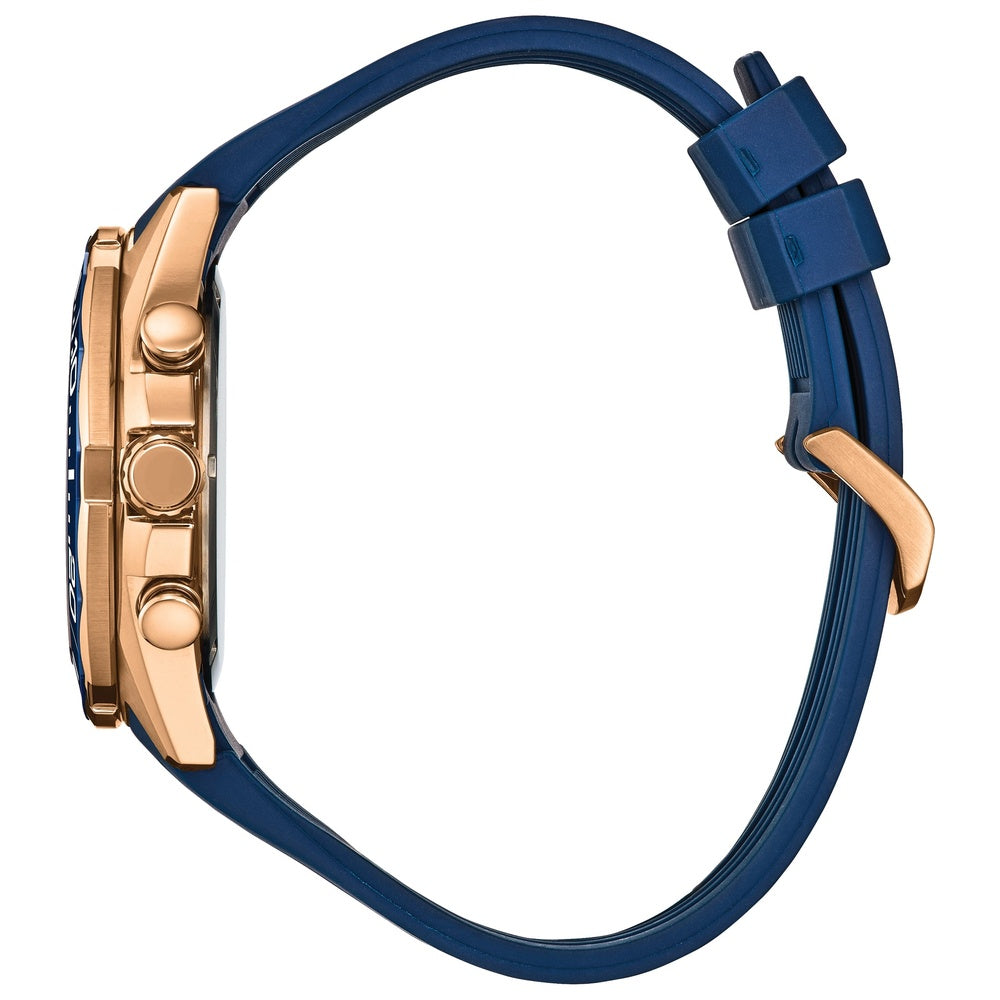 Citizen Endeavor Chronograph Blue Dial Rose Gold Watch