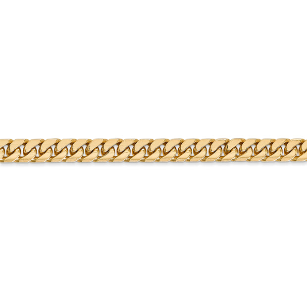 14k 5mm 18in Solid Miami Cuban Chain