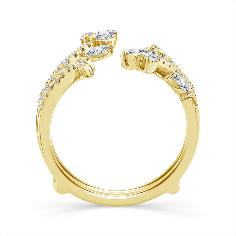 Gold Gold Lab-Grown Diamond Ring Wrap – 0.75 CTW - product