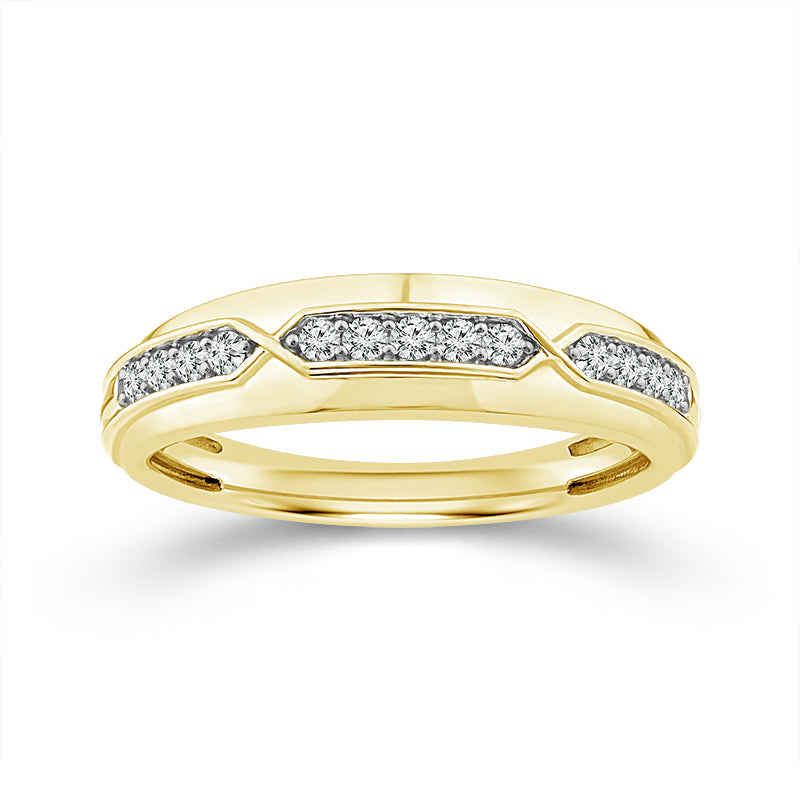 10K Yellow Gold Lab-Grown 1 1/4 ctw Diamond Trio Set