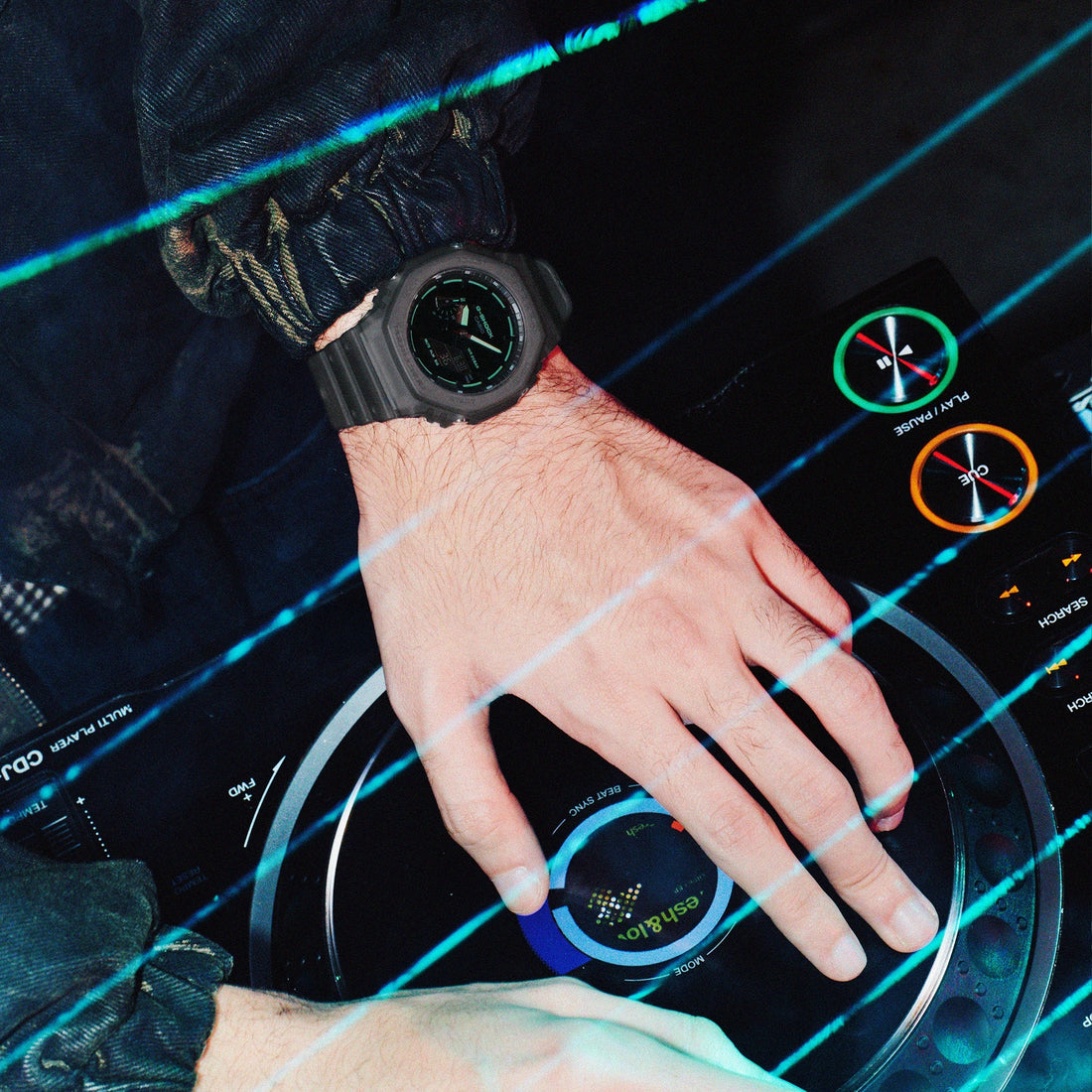 G-SHOCK GA-2100K-1A Transparent Black Analog-Digital Watch