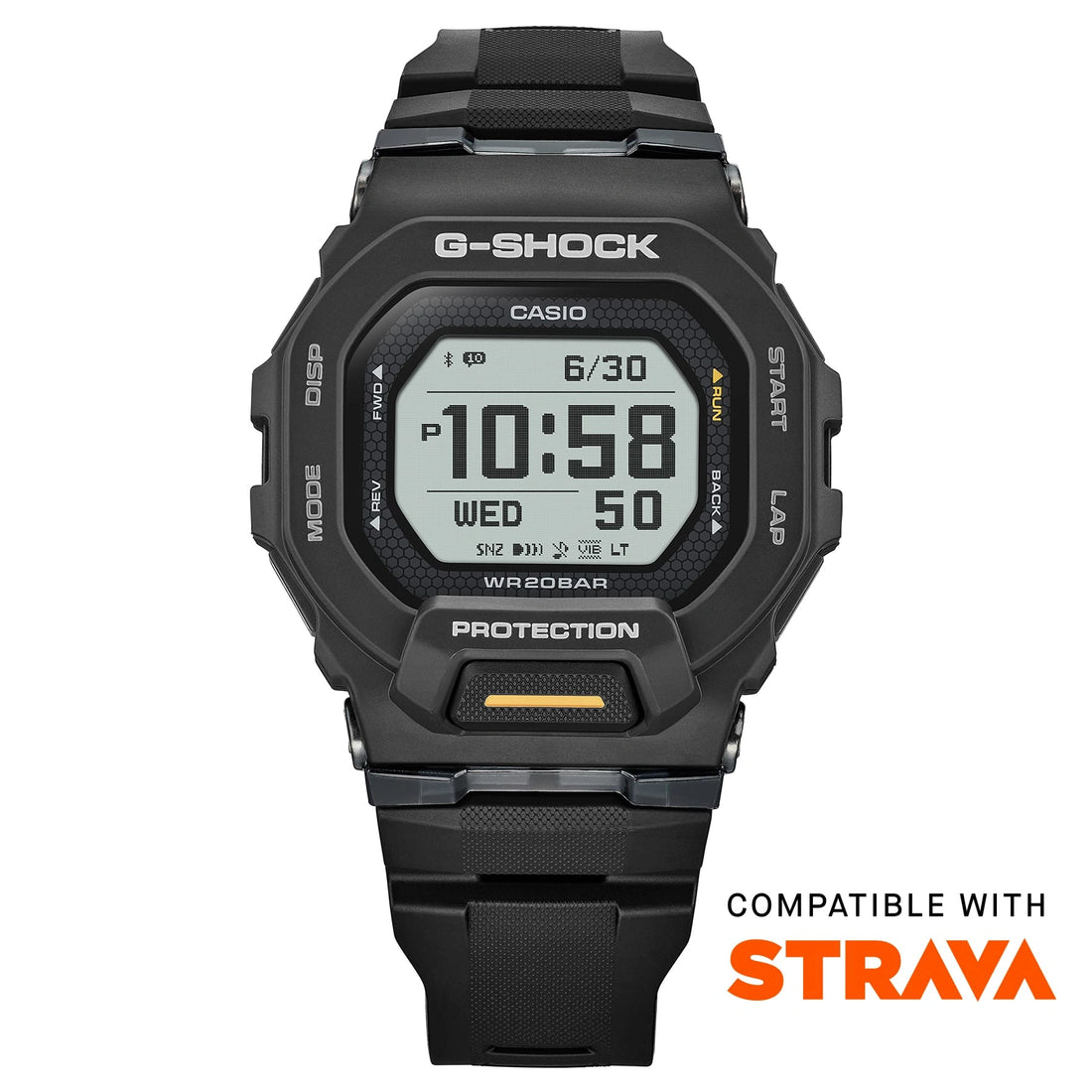 G-SHOCK GBD-200-1A1 Black Digital Watch