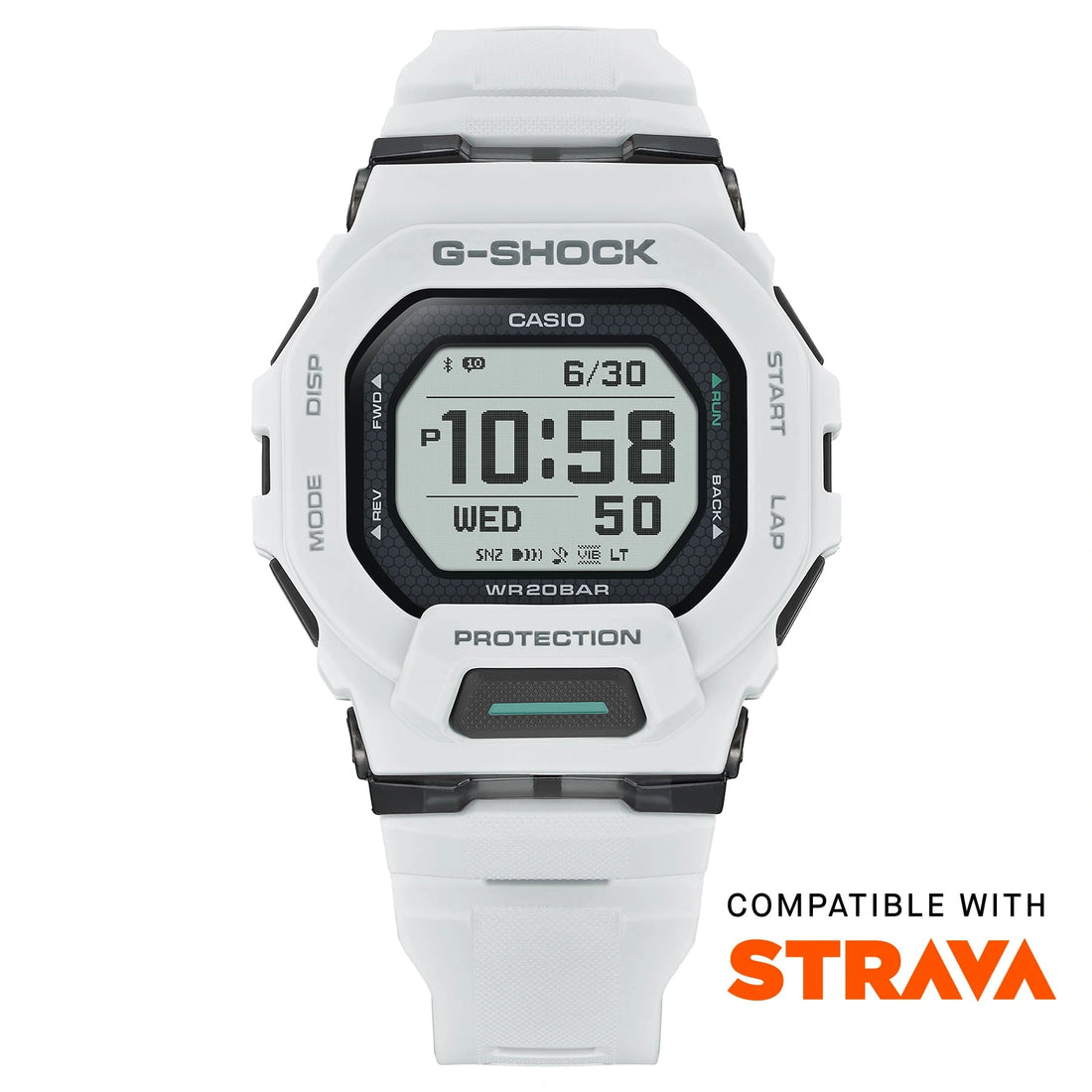 G-SHOCK GBD-200-7 White Digital Watch