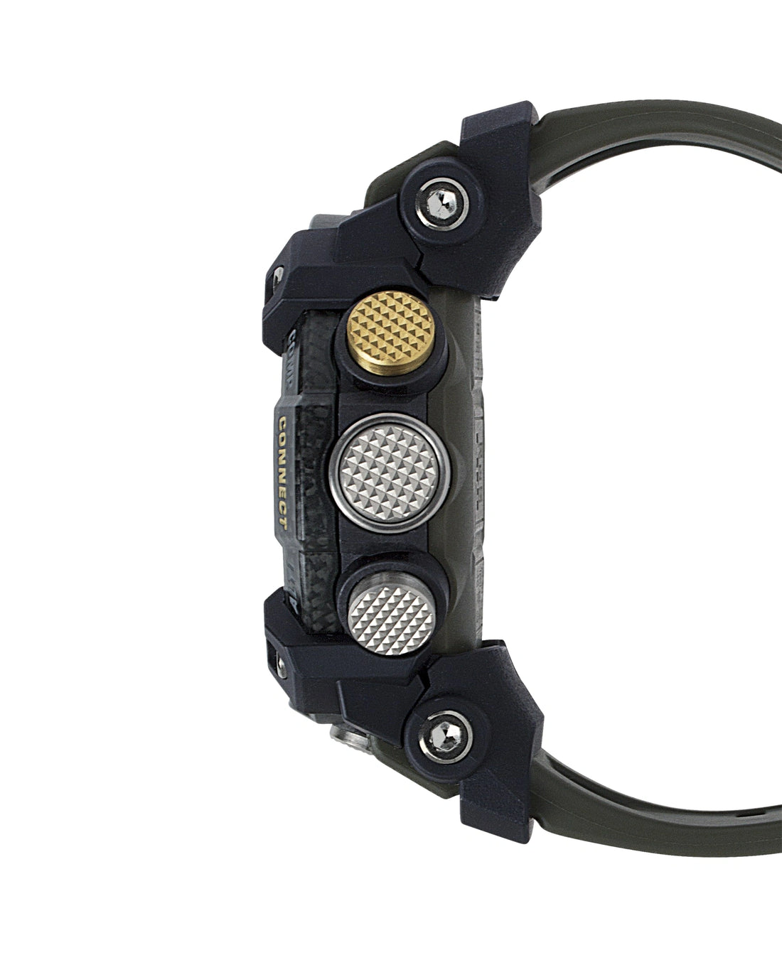 G-SHOCK GG-B100-1A3 Black and Olive Green Analog-Digital Watch