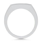 10K White Gold Lab-Grown Diamond 0.5 ctw Men's Band