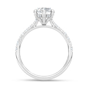 14K White Gold Lab-Grown Diamond 2.36 Ctw Marquise Engagement Ring