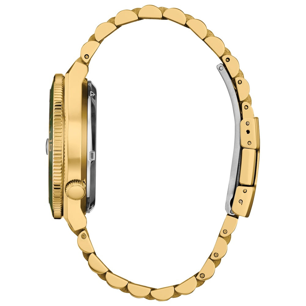 Citizen TSUYOSA Shore Automatic Green Dial Gold-Tone Watch