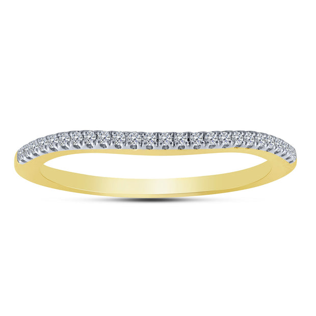 14K YELLOW GOLD 1.15 Ctw Round Bridal Set