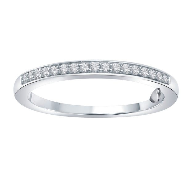 10K White Gold 0.75 Ctw Diamond Cushion Bridal Set