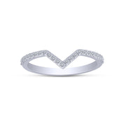 10K White Gold 0.75 Ctw Lab-Grown Diamond Heart Bridal Set