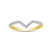 10K Yellow Gold 0.75 Ctw Lab-Grown Diamond Heart Bridal Set