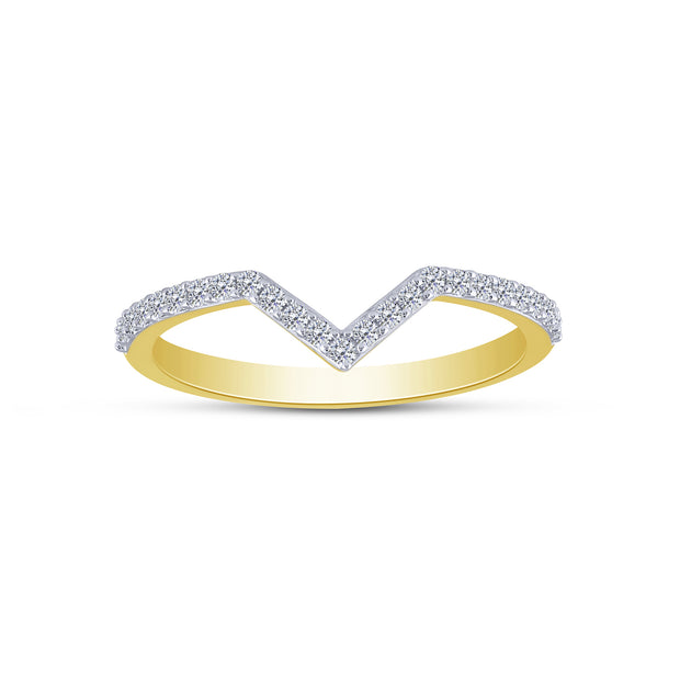 10K Yellow Gold 0.75 Ctw Lab-Grown Diamond Heart Bridal Set