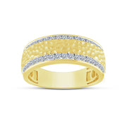 10K Yellow Gold 0.75 CTW Lab-Grown Diamond Men's Band