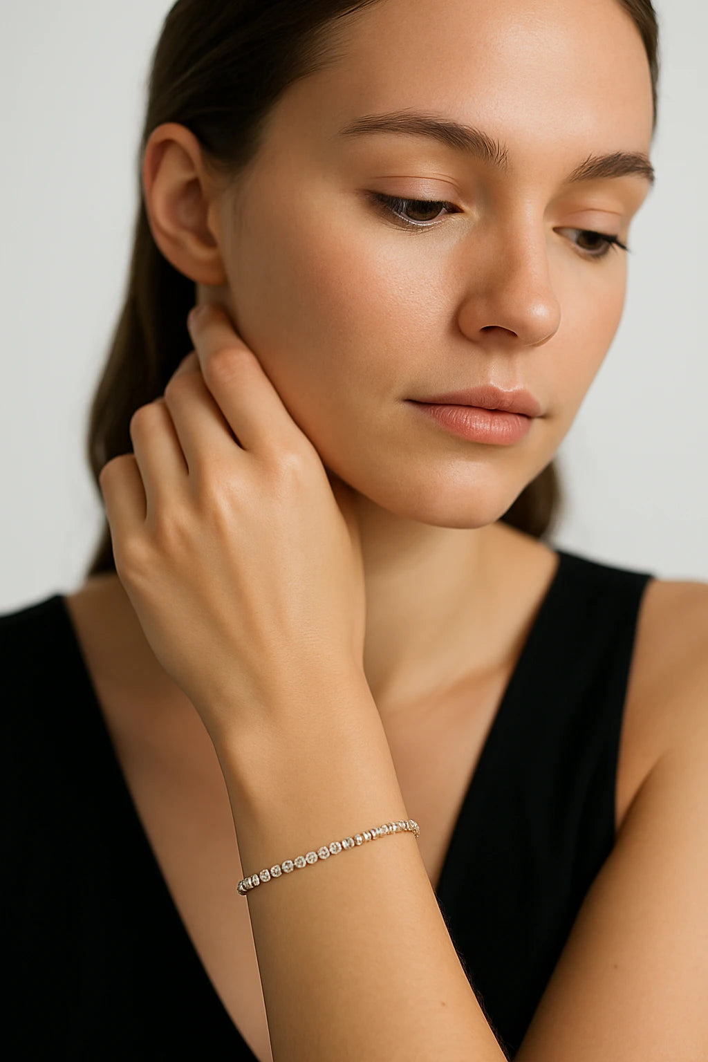 10K Yellow Gold 1.00 ctw Diamond Bracelet