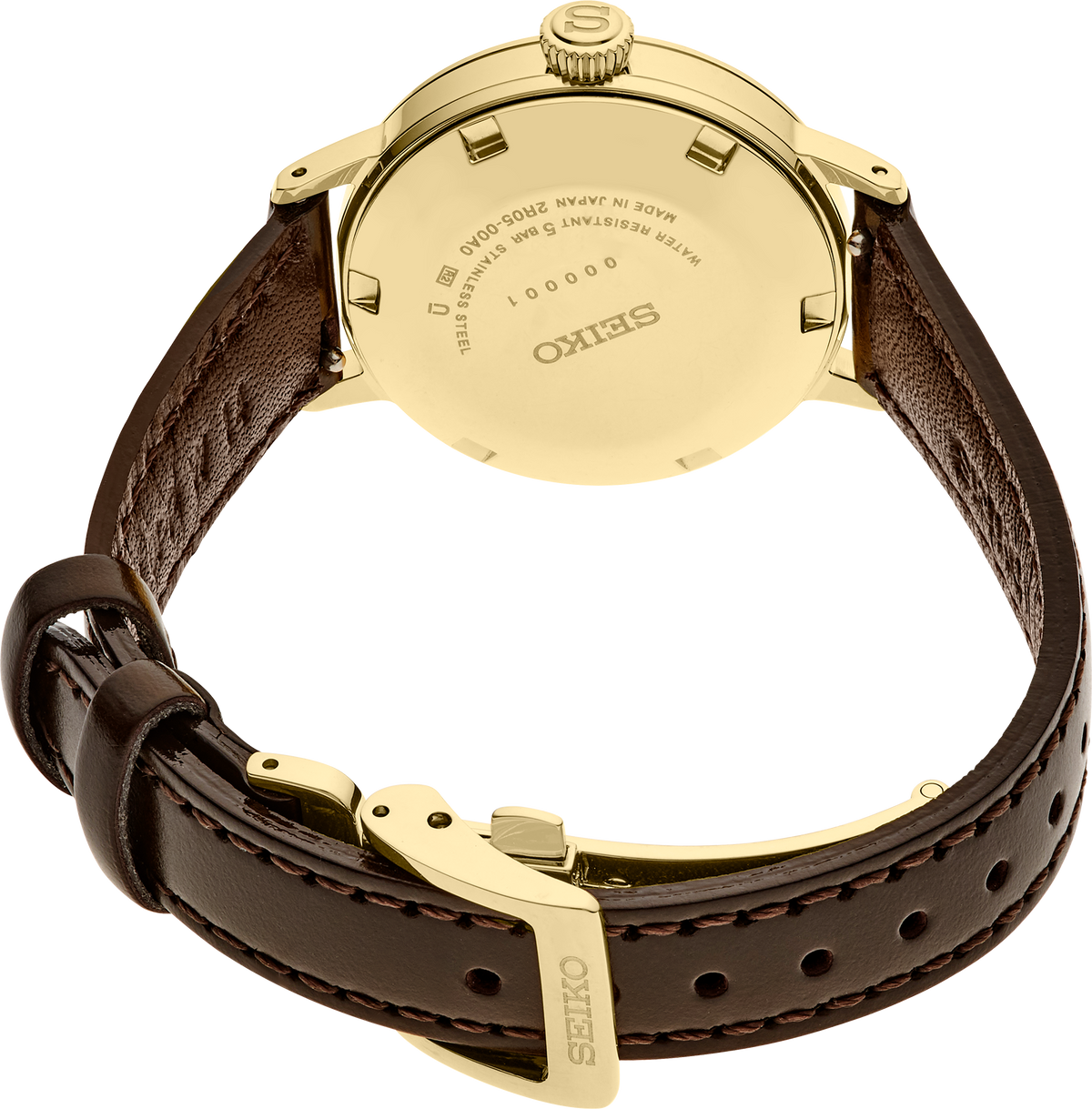 Women's Seiko Presage SRE020 Automatic Brown Dial 30.1mm Watch - view 3