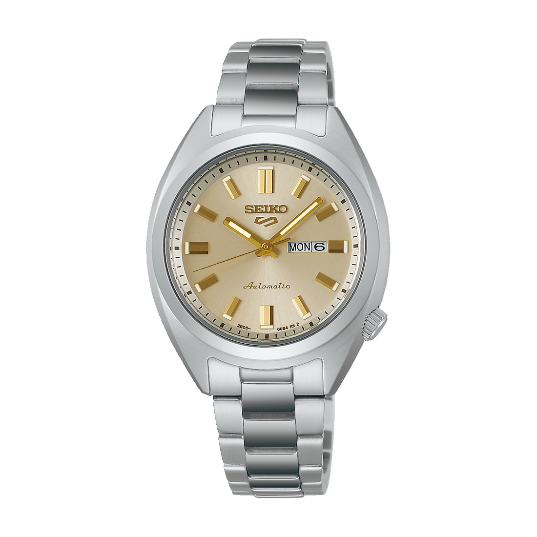 Women's Seiko 5 Sports SRE023 Automatic Cream Dial 32.0mm Watch