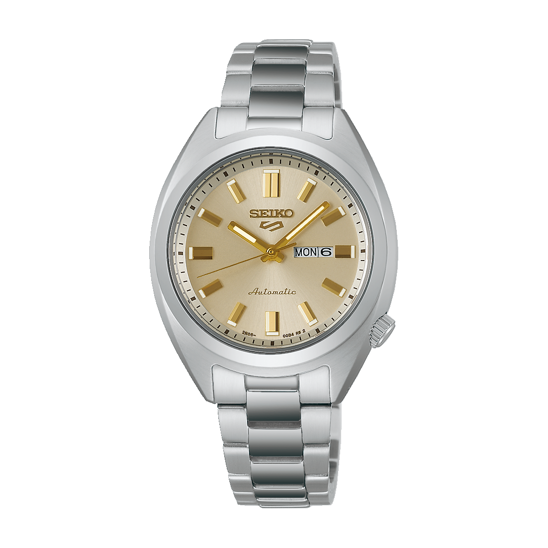 Women's Seiko 5 Sports SRE023 Automatic Cream Dial 32.0mm Watch