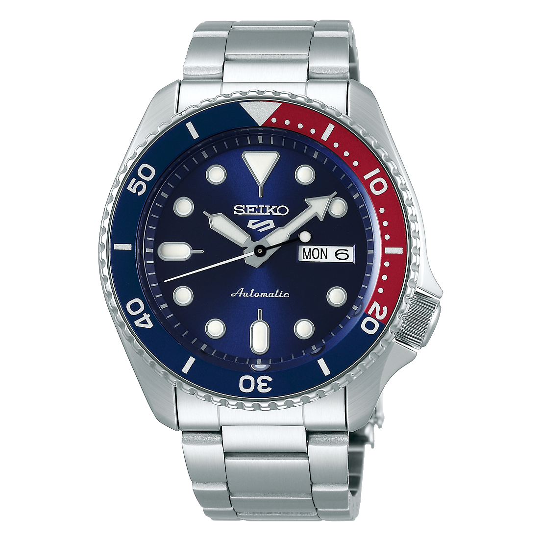Men's Seiko 5 Sports SRPD53 Automatic Blue Dial 42.5mm Watch