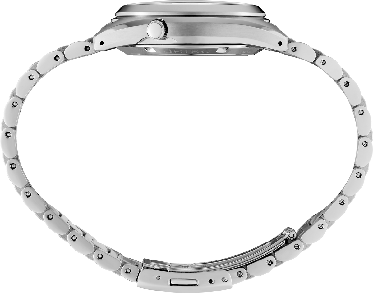 Men's Seiko 5 Sports SRPK91 Automatic Ivory Dial 37.4mm Watch - view 2