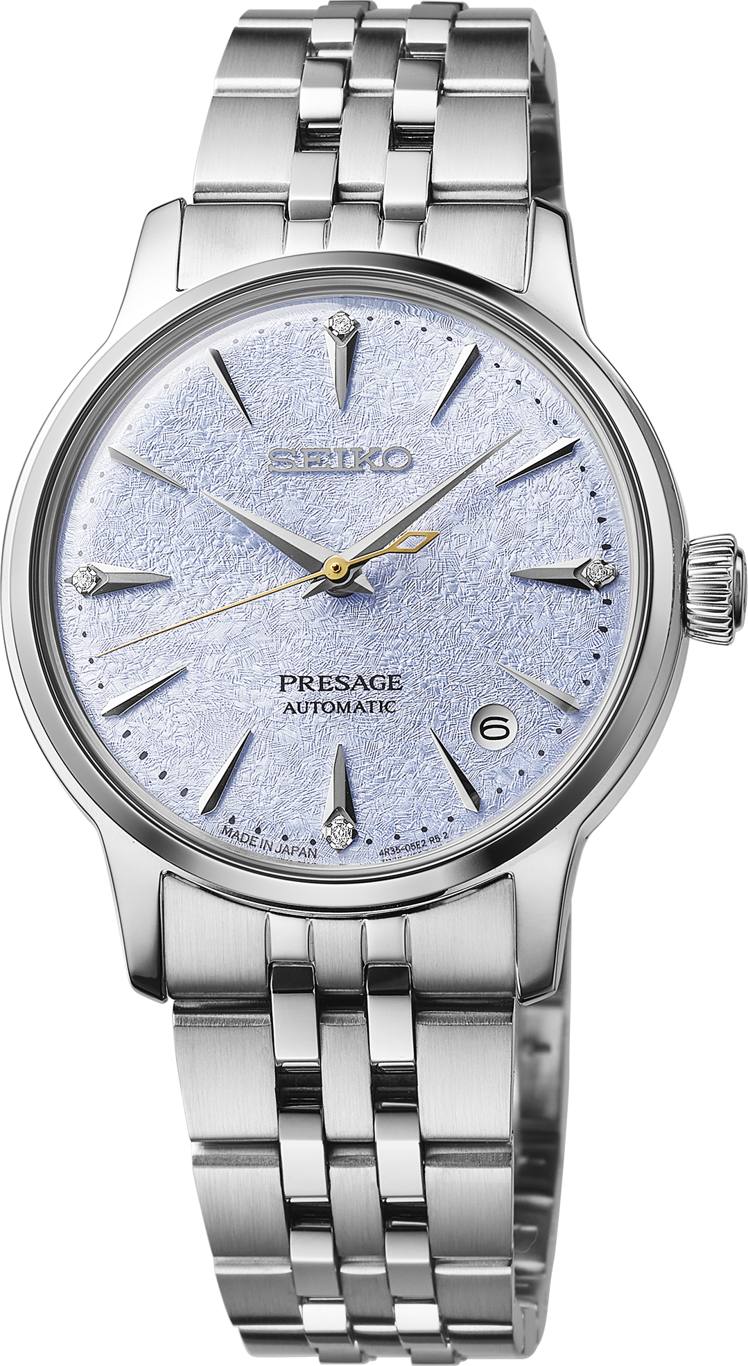 Women's Seiko Presage SRPL61 Automatic Light Blue Dial 34mm Watch