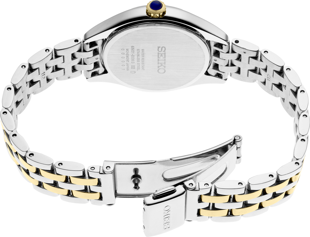 Women's Seiko Essentials SUR392 Quartz White Dial 29mm Watch - view 3
