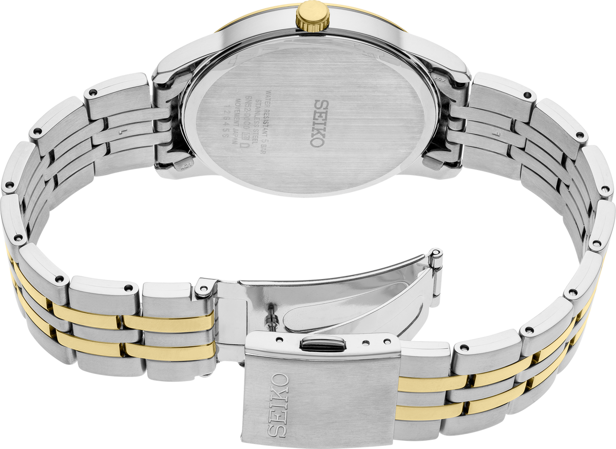 Men's Seiko Essentials SUR402 Two-Tone Quartz Watch product image 3