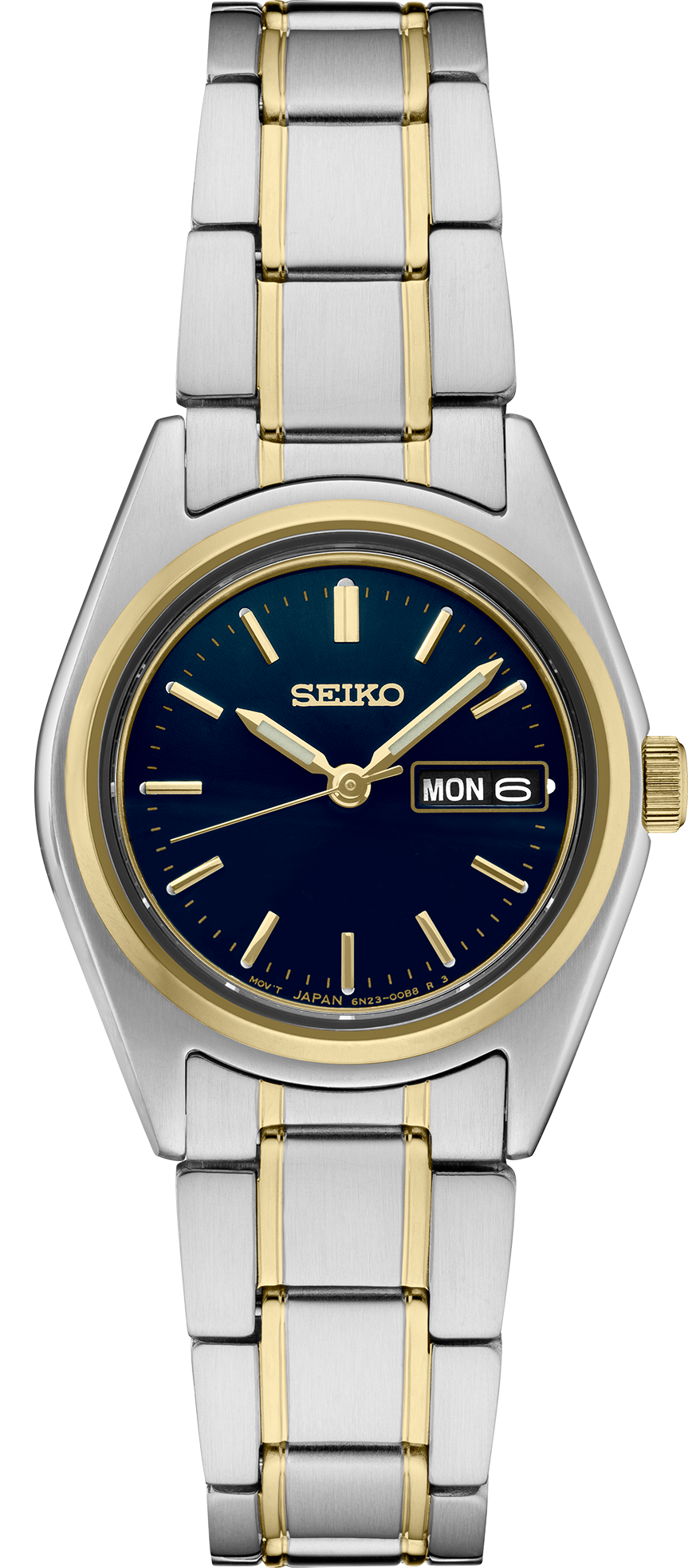 Women's Seiko Essentials SUR436 Quartz Blue Dial 25.5mm Watch