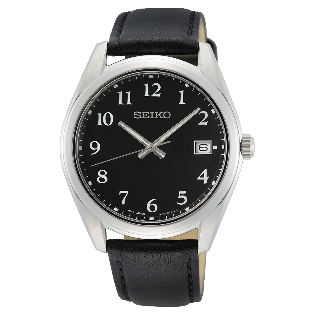 Men's Seiko Discover More SUR461 Quartz Black Dial 40.2mm Watch