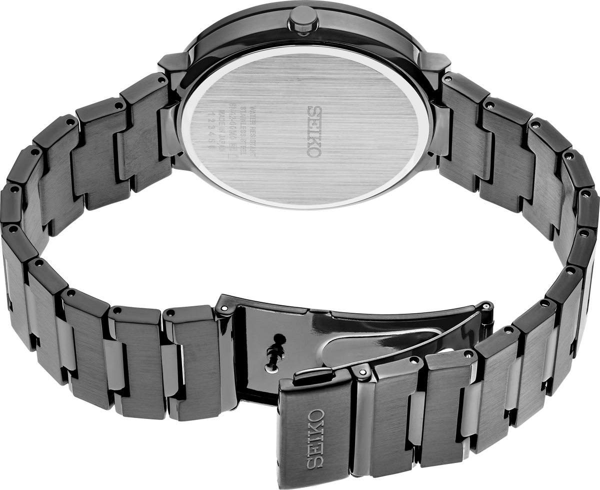 Men's Seiko Essentials SUR487 Quartz Black Dial 40.6mm Watch - view 3