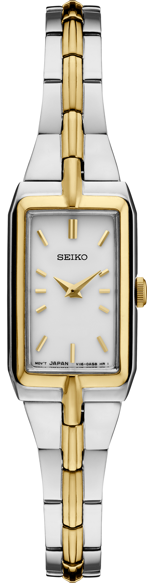 Women's Seiko Essentials SWR044 Quartz White Dial 15.5mm Watch