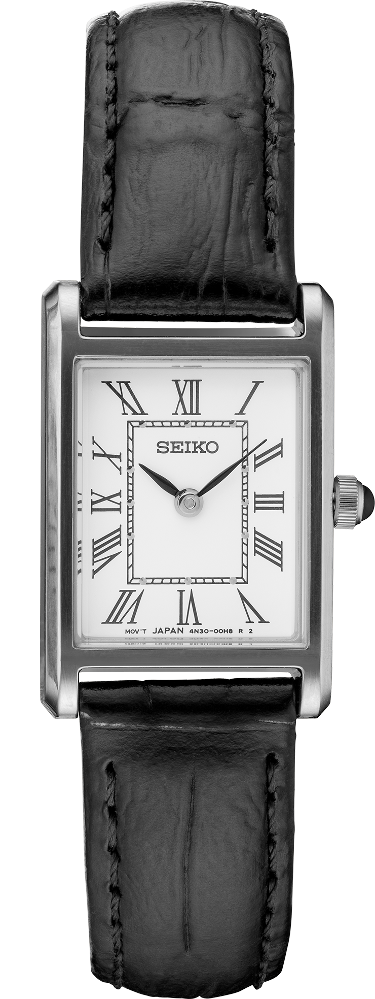 Women's Seiko Essentials SWR053 Quartz White Dial 18.9mm Watch