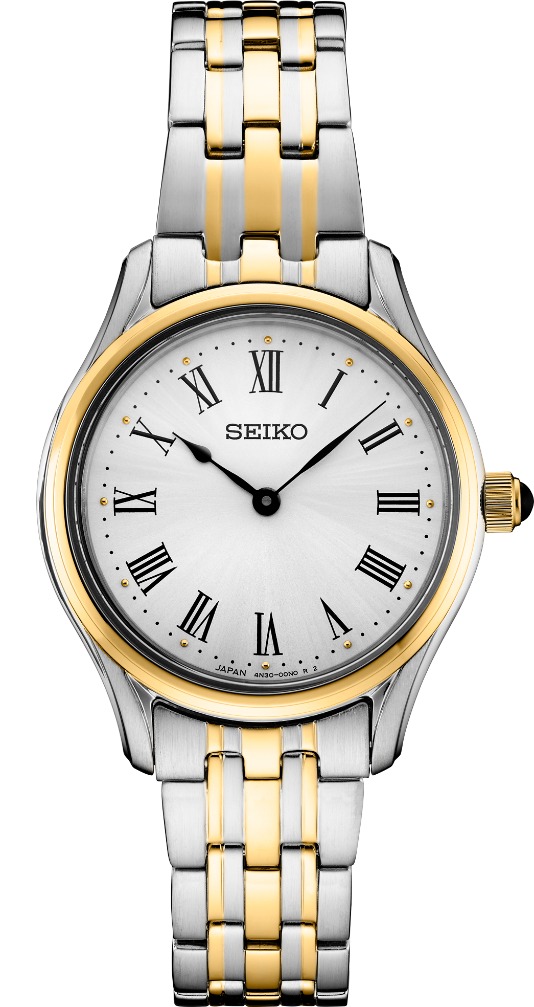 Women's Seiko Essentials SWR070 Quartz Silver Dial 29mm Watch