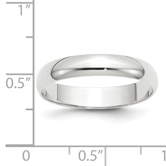 10Kw 4mm Ltw Half Round Band Size 7.5