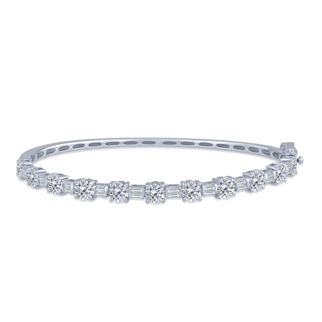 Sterling Silver Lab-Grown Diamond Bracelet – 4 CTW - product