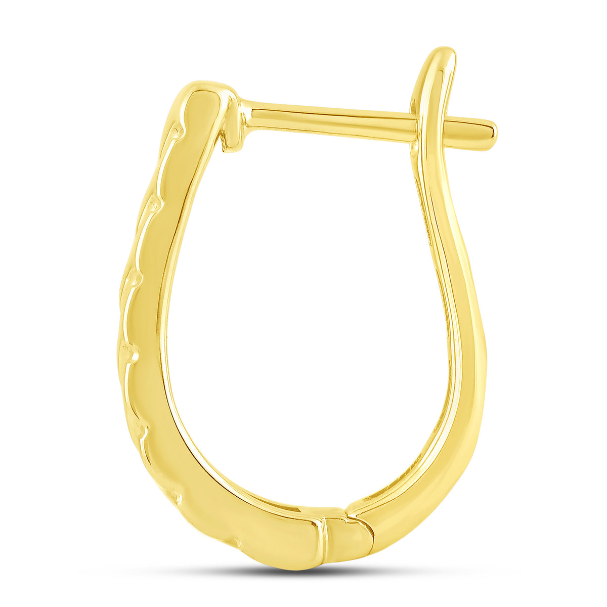 10K Yellow Gold Hoop Earrings - product