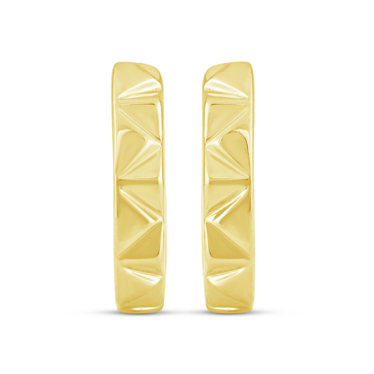 10K Yellow Gold Hoop Earrings - product