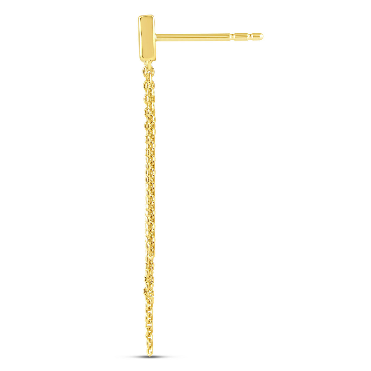 10K Yellow Gold Stud Earrings - product